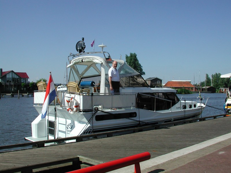 2003 - Mietboot in Friesland NL.