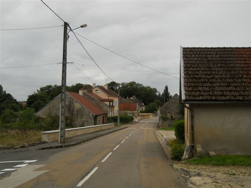 Das Dorf Dampierre. 