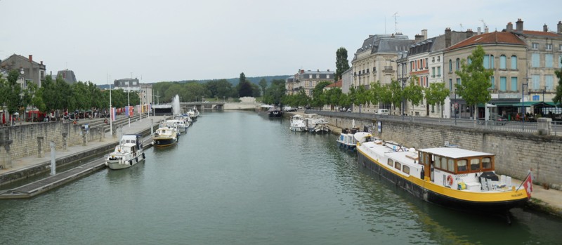 Der Hafen von Verdun.