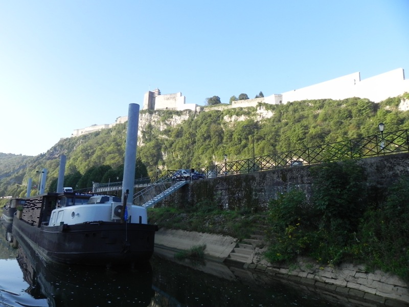 Die Zitadelle von Besançon. 